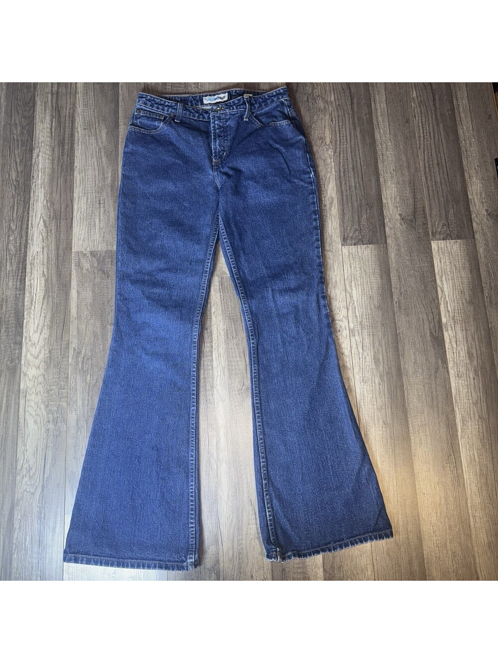 Canyon River Blues Y2K Bootcut Jeans Women’s 7 Blue Mid Rise 100% Cotton